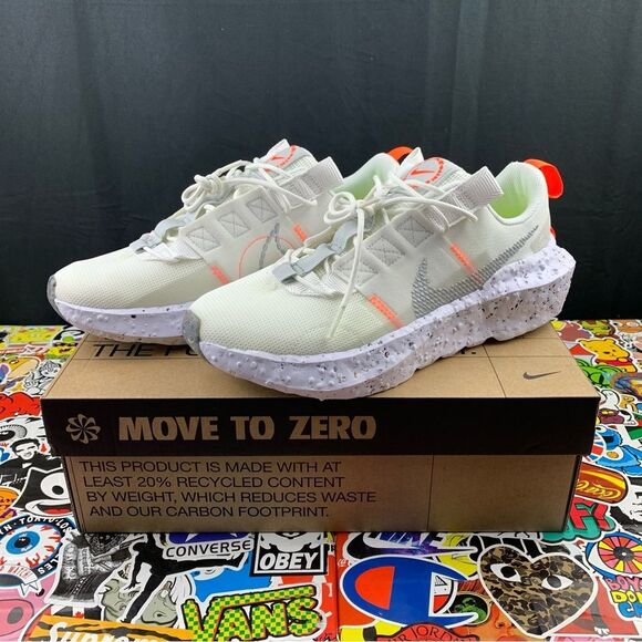 Nike Crater Impact Bright White Womens Various Sizes - Picture 1 of 15